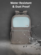 Unisex Blue Work Solid Laptop Backpack