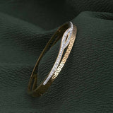 Women's Gold Multi Stone Q Clasp Bracelet Waterproof & Anti-Tarnish