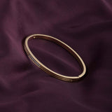 Women's Gold Diamond Allure Bangle Bracelet Waterproof & Anti-Tarnish