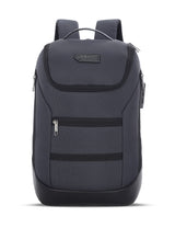 Unisex Black Work Solid Laptop Backpack