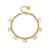 Women's Protective Evil Eye Bracelet