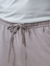 Men's Grey Casual Regular Fit Solid Trackpant