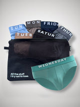 Men's Multicolor Briefs - Pack of 7