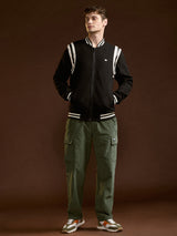 Men's Casual Regular Fit Solid Trouser