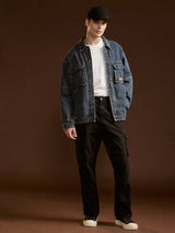 Men's Casual Straight Fit Solid Trouser