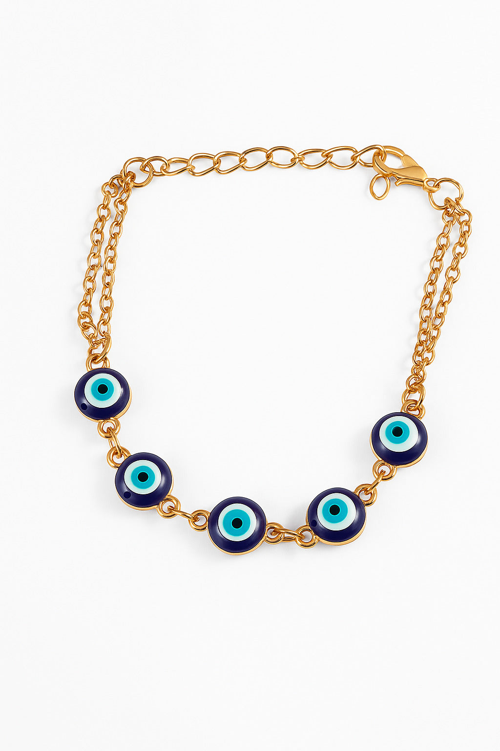 Women's Gold Casual Evil Eye Bracelets