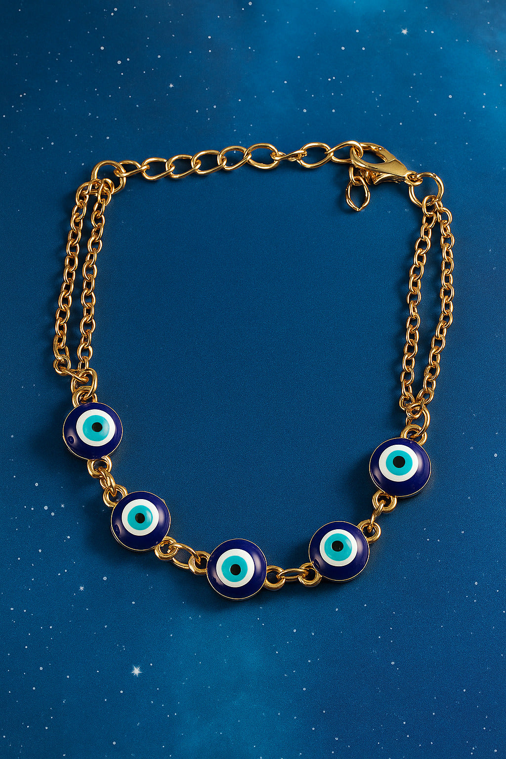 Women's Gold Casual Evil Eye Bracelets