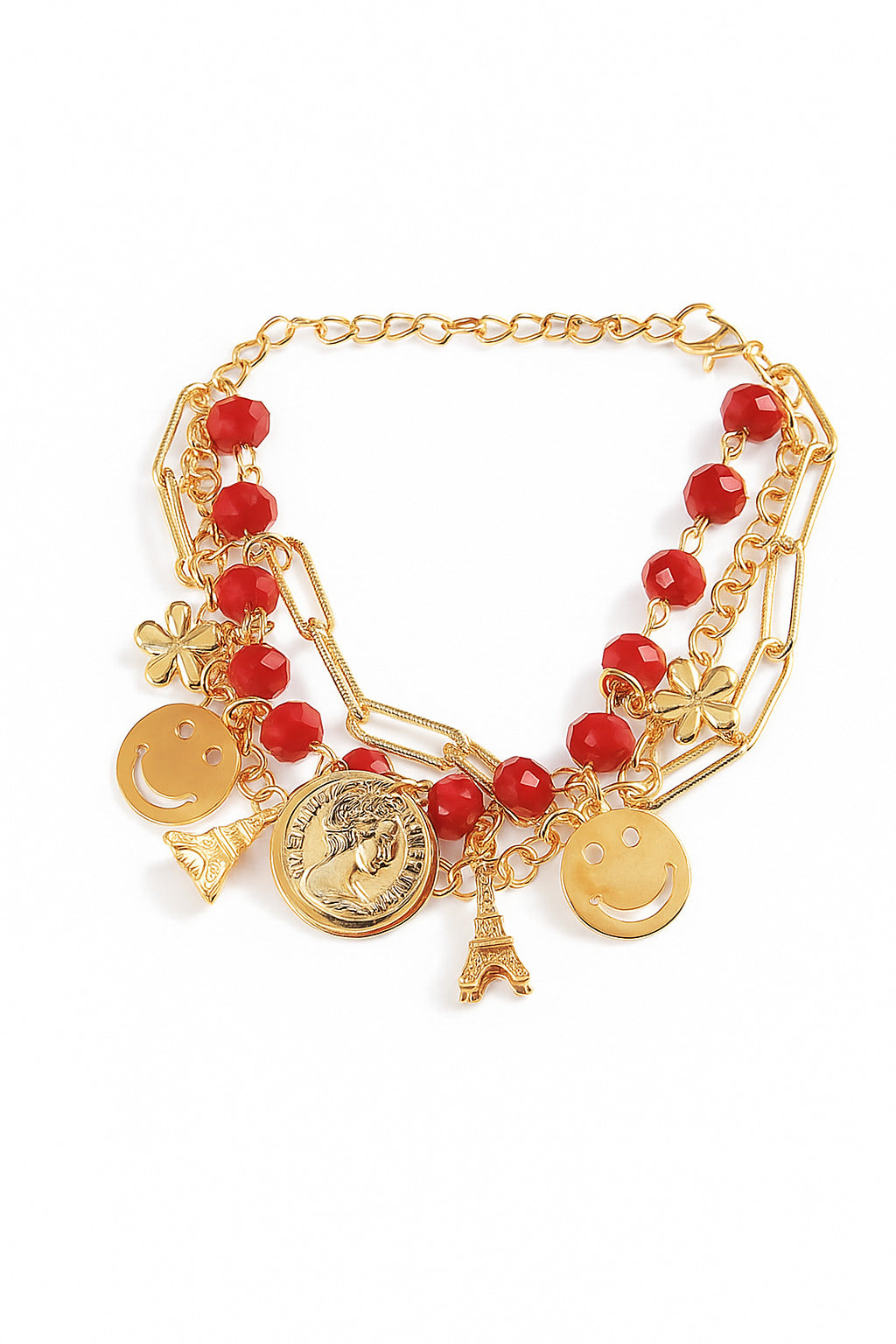 Women's Maroon Casual Bracelets