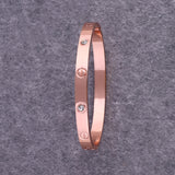 Women's Rose Gold Casual Bracelets