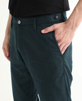 Men's Blue Casual Regular Fit Solid Trouser