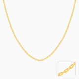Women's Golden Mystic Moonbeam Link Chain