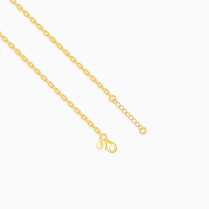 Women's Golden Mystic Moonbeam Link Chain