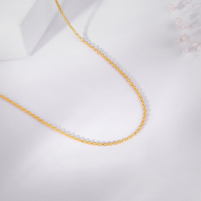 Women's Golden Mystic Moonbeam Link Chain