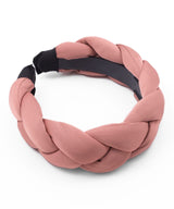 Women's Brown Casual Plastic Zig Zag Pattern Hair Band