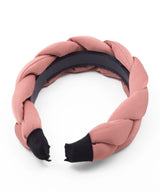 Women's Brown Casual Plastic Zig Zag Pattern Hair Band