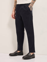 Men's Casual Regular Fit Solid Trouser