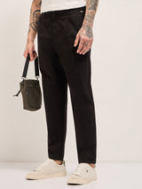 Men's Casual Regular Fit Solid Trouser