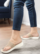 Women's FlyKnit Thong Comfort Sandal