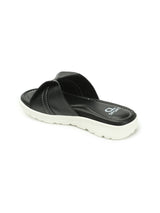 Women's Bow Detail Comfort Slide Sandals