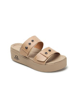 Women's Adjustable Double Strap Platform Sandals