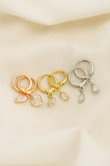 Women's Multi Casual Earrings - Set of 3