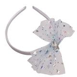 Girls Multicolor Casual Plastic Elegant Bow & Butterfly Shape Hair Band - 2 Pcs