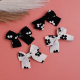 Kids Multicolor Casual Metal Classic Bow Shape Alligator Hair Clips - 4 Pcs