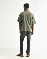 Men's Black Casual Slim Fit Solid Jeans