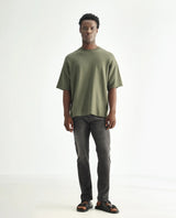 Men's Black Casual Slim Fit Solid Jeans