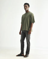 Men's Black Casual Slim Fit Solid Jeans