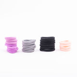 Women's Multicolor Fashionable Casual Elastic Rubber Band - 19 Pcs