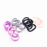 Women's Multicolor Fashionable Casual Elastic Rubber Band - 19 Pcs
