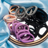 Women's Multicolor Fashionable Casual Elastic Rubber Band - 19 Pcs