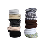 Women's Multicolor Casual Elastic Rubber Band - 27 Pcs