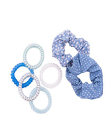 Women's Multicolor Casual Elastic Rubber Band - 7 Pcs
