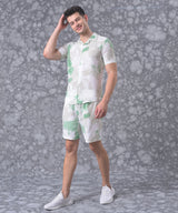 Men's Tie-Dye Print Casual Co-Ord Set