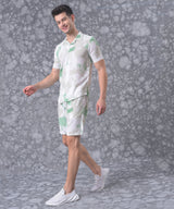 Men's Tie-Dye Print Casual Co-Ord Set