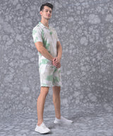 Men's Tie-Dye Print Casual Co-Ord Set