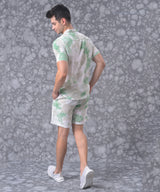 Men's Tie-Dye Print Casual Co-Ord Set
