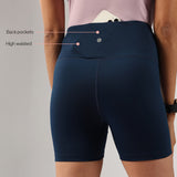 Women's Sports Wear Solid Shorts