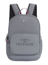 Unisex Granite Grey Casual Solid Backpack