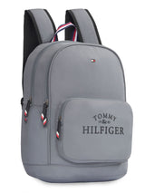 Unisex Granite Grey Casual Solid Backpack
