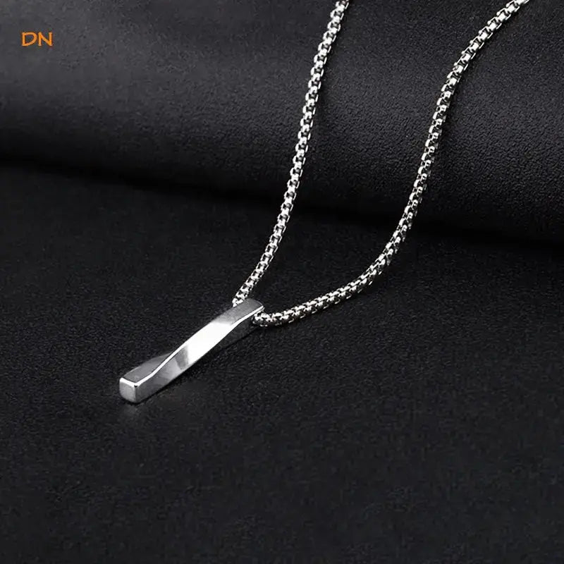 Men's Collier Silver Chain