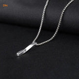 Men's Collier Silver Chain