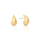 Women's Contemporary Golden Drop Earring