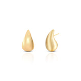 Women's Contemporary Golden Drop Earring