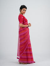 Women's Multicolor Cotton Saree