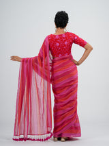 Women's Multicolor Cotton Saree
