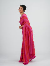Women's Multicolor Cotton Saree