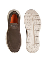 Men's Brown Brea Ease Slip-On Lightweight and Cushioned Sneakers